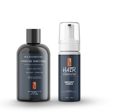 Instant curls & hydration with Hair Resurrection