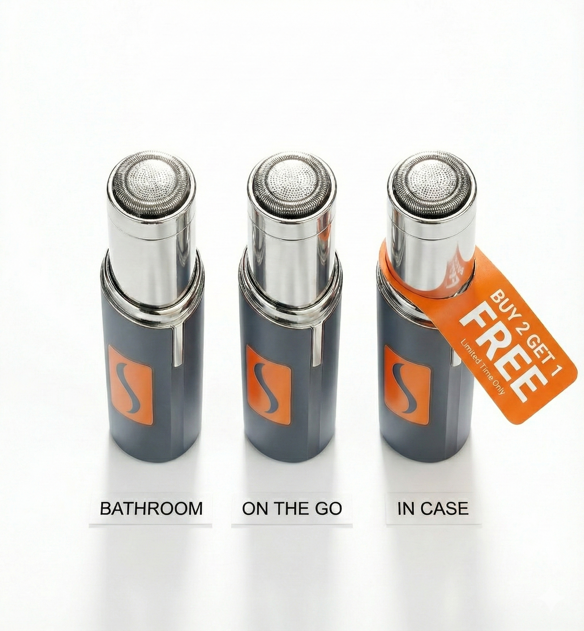 2× Shavers + 1 FREE