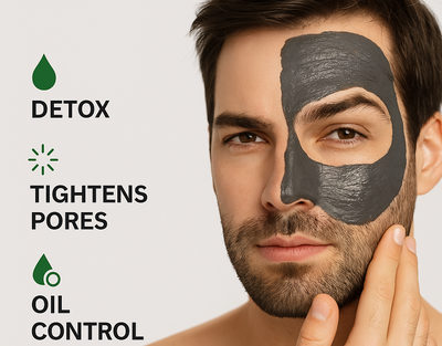 AfterShave Clay Mask –  Deep Skin Detox