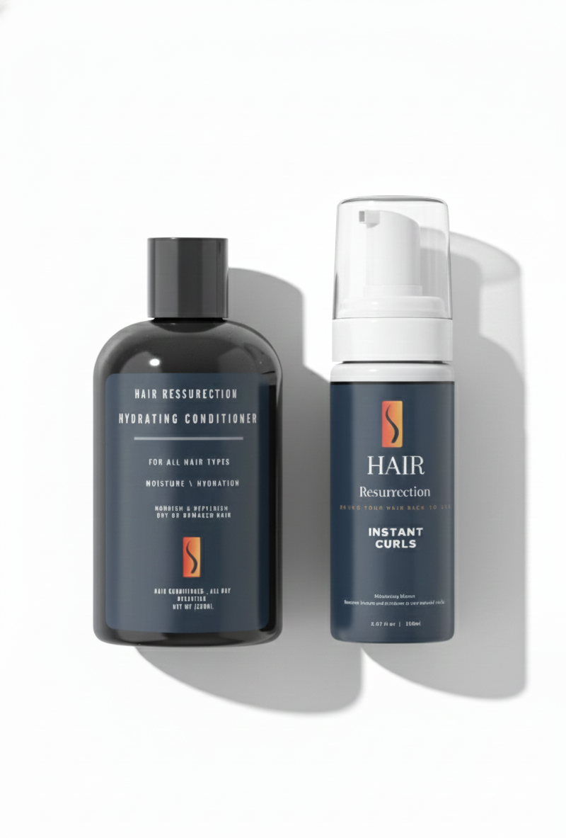 Hair Resurrection Instant Curls And Hydrating Leave In Conditioner