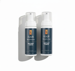Two bottles of Hair Resurrection Instant Curls product on a white background